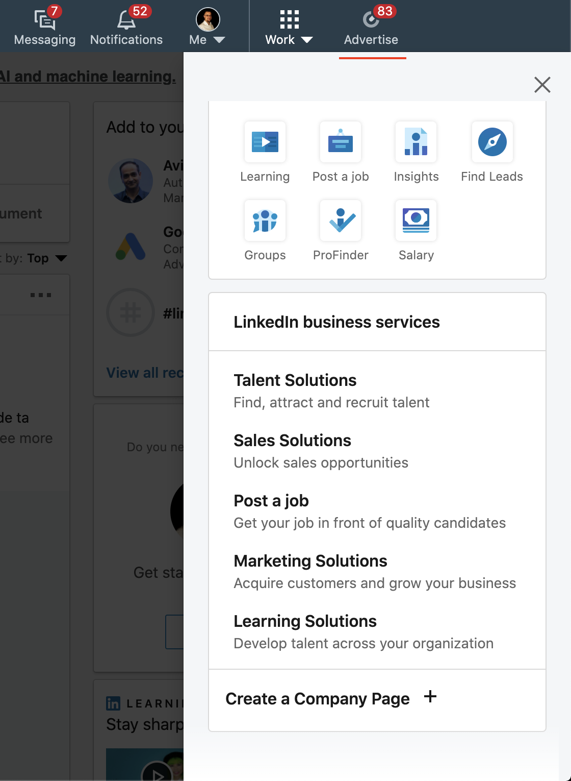 LinkedIn Campaign Manager je nezbytnou součástí celého procesu spuštění LinkedIn reklamy, jelikož v něm se samotné reklam nastavují.