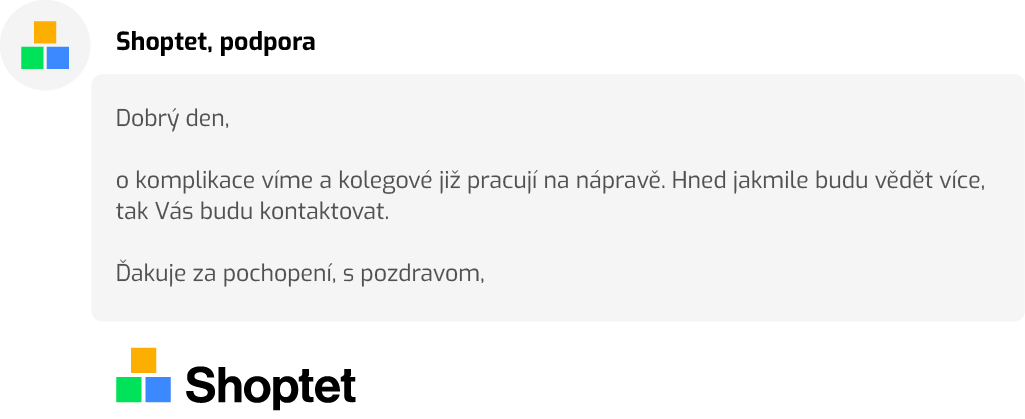 Shoptet podpora většinou funguje skvěle a bez problému. V tomto případě s TikTok Pixelem byla potřeba větší odborná pomoc, aby zprovoznili správné fungování událostí, konverzí a parametrů.